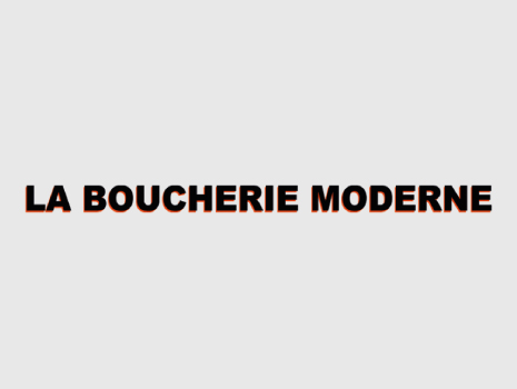 Le logo de la Boucherie Moderne de Saint-Malo