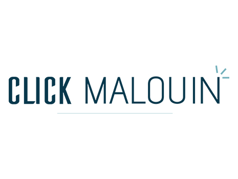 Logo de Click Malouin réalisé par Atout Graph
